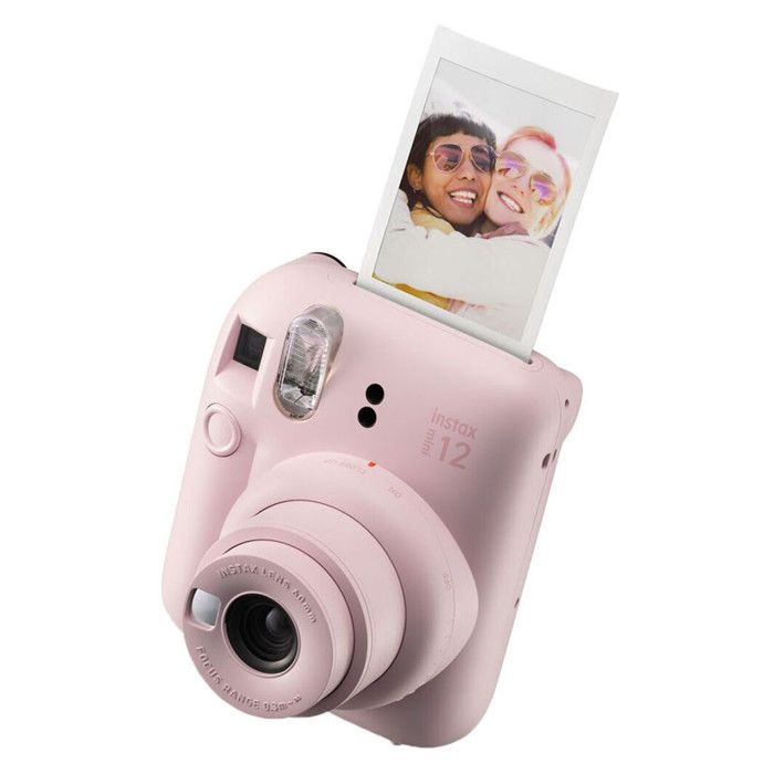 Pochette Transparente Instax Mini 12 - Avec Sangle Réglable Et Album Photo - Protection Appareil Fujifilm
