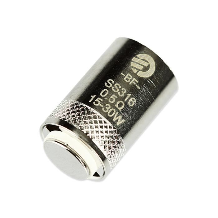 Lot de 5 rsistances eGo AIO - Joyetech - SS316 0.5 Ohm - Cdiscount Au  quotidien