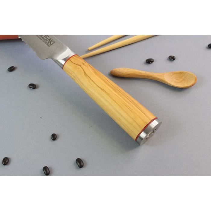 Couteau de Chef japonais Wusaki Damas VG10 20cm