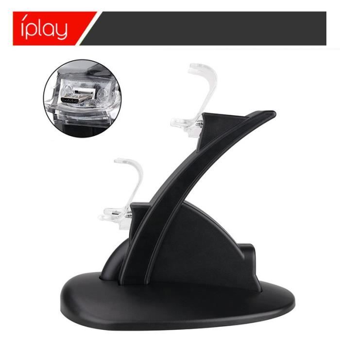 Rouge - Station de charge simple USB avec indicateur LED pour manette