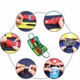 KENLUMO Busy Board pour Enfants, Jeux Montessori pour Apprendre La Motricité Fine,Vert-3