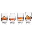 Libbey verre à whisky Gles - 360 ml / 36 cl - 6 Unités - Design de luxe - Vont au lave-vaisselle-3