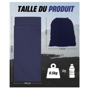 Drap de sac Cocoon Thermolite Performer sarcophage Noir