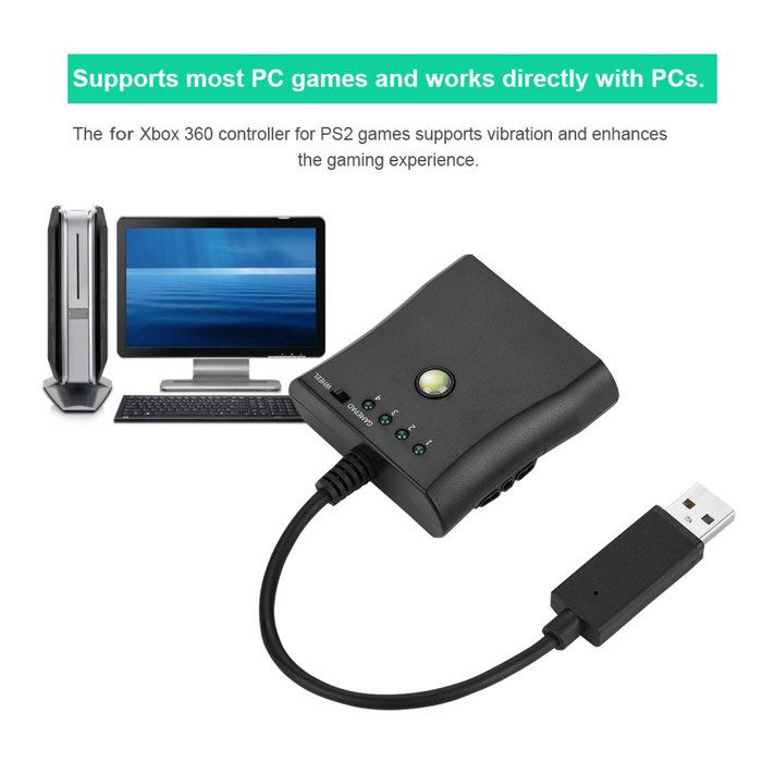 Shipenophy vers pour 360 PC contrôleur adaptateur câble convertisseur ...