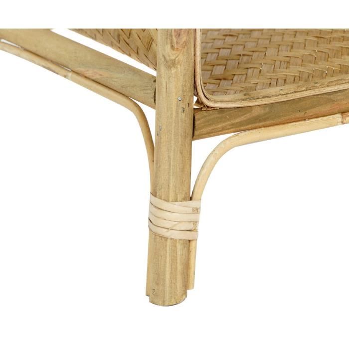 Table d'appoint en bambou naturel exterieur