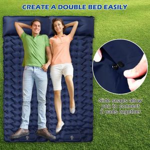 Tapis Camping Mousse EVA 180x50cm - Bleu, Léger Et Confortable