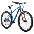 Vélo électrique VTT musculaire Leader Fox Sonora 2022 - bleu/noir - 170/178 cm-0