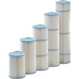 Cartouche de filtration - WELTICO - C5 (500 mm) - Filtre à cartouche - Matériel de filtration - Blanc-0