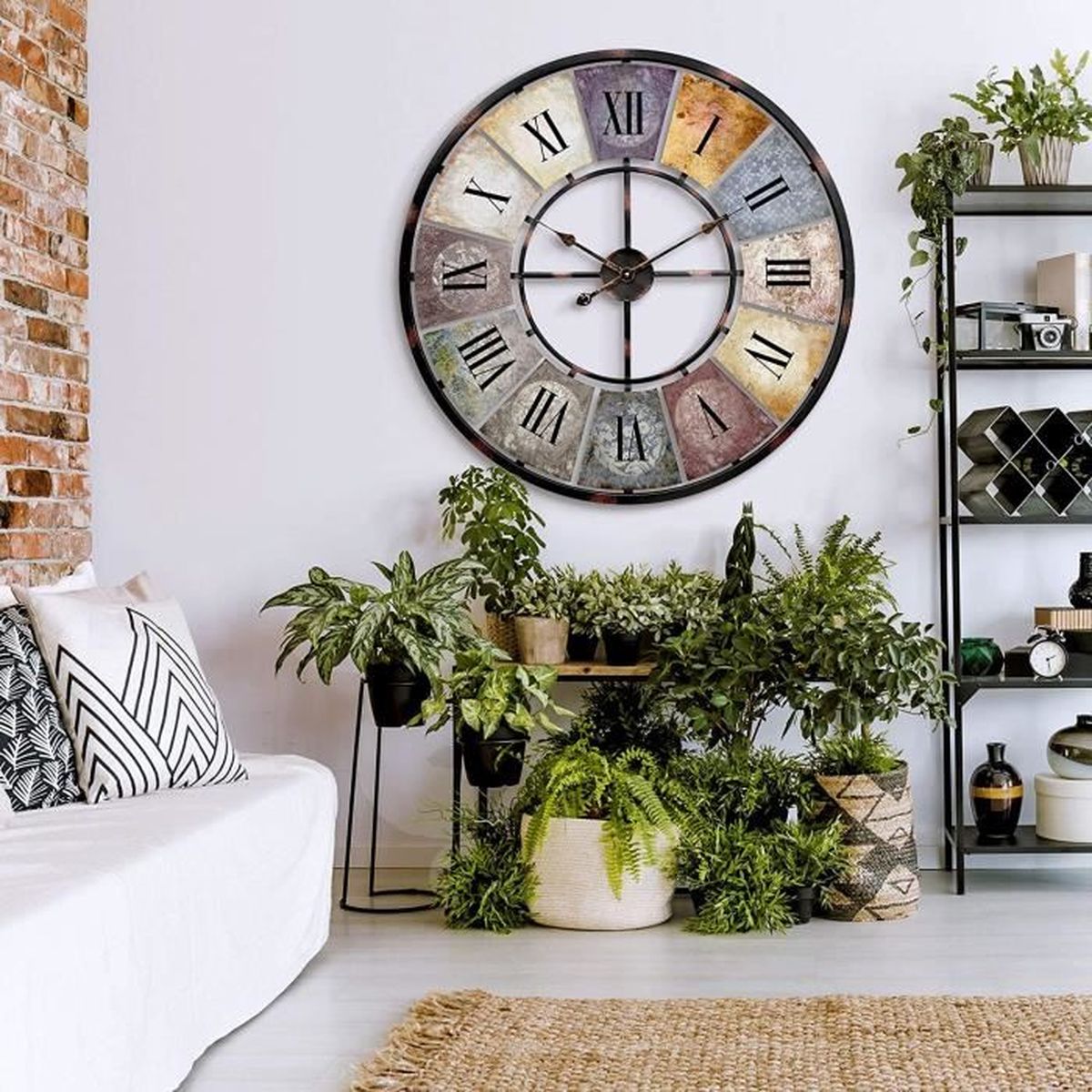 Horloge murale promo grande