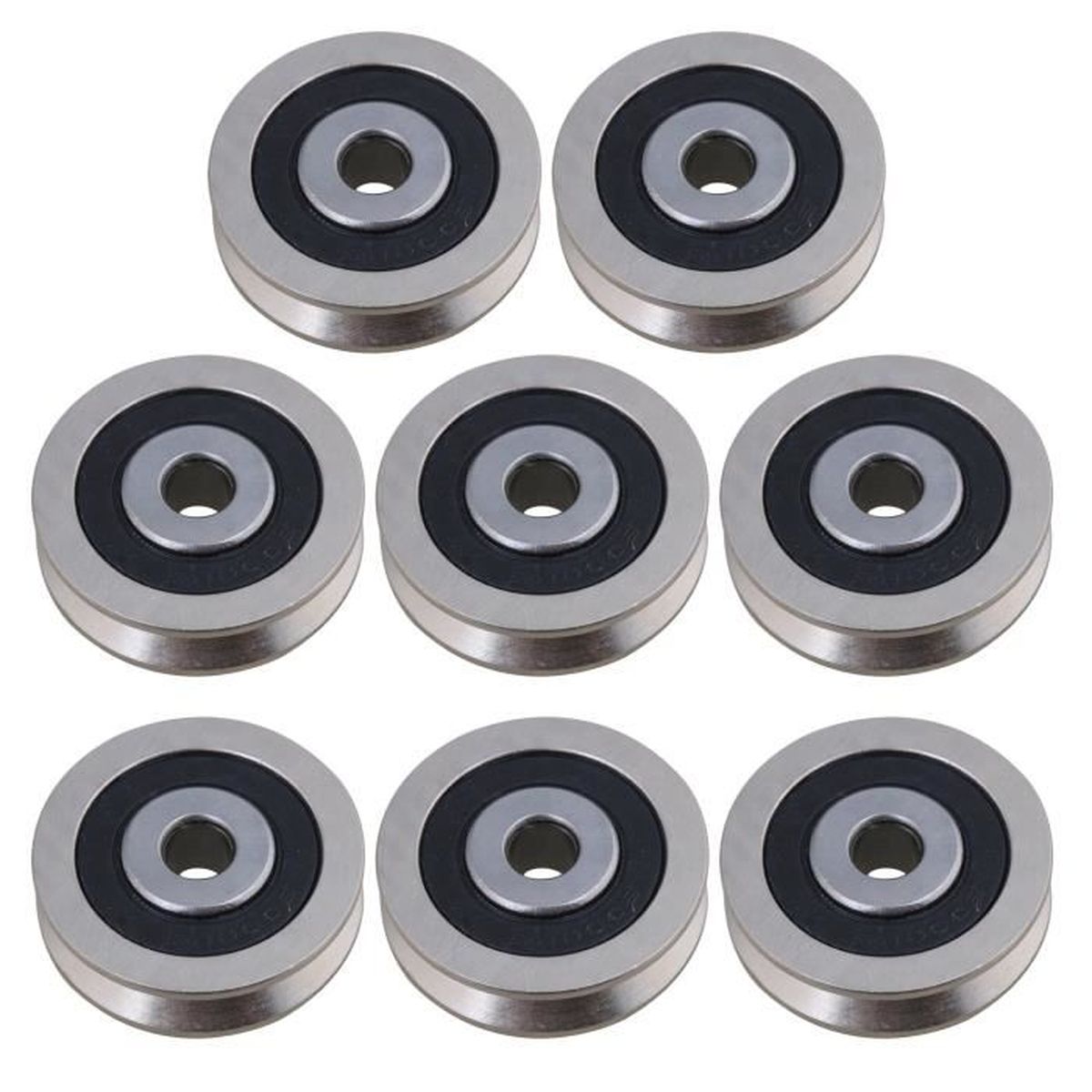 Roues de poulie de roulement scellées en forme de V de 8 pièces Cdiscount Bricolage Roues de poulie de roulement scellées en forme de V de 8 pièces Cdiscount Bricolage