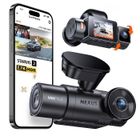 VANTRUE NEXUS-2X 2.7K+1080P WIFI GPS Dashcam Voiture, Camera Embarquée avant et intérieur, 24h.Mode Parking