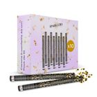SPARKLERS CLUB Lot de 10 Canons à Confettis Rectangle couleur Or 40 cm - Lanceur de confettis à tenir en main pour Mariage -