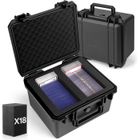 Boîte de rangement pour cartes de visite avec intercalaires de A à Z Boîte de rangement pour cartes de visite avec intercalaires de A à Z