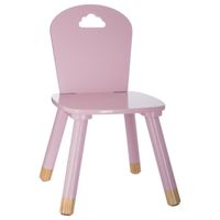 Chaise enfant en bois Douceur - Rose - ATMOSPHERA FOR KIDS - Contemporain - Design - Enfant