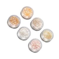 Drfeify Paillettes d'ongles holographiques Kit de paillettes holographiques pour ongles 6 couleurs décoration d'art d'ongle
