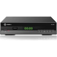 Décodeur TNT HD STAR BOX HD-268 DVB-T2 DVB-C Réception de qualité, chaînes gratuites H.265,Full HD 1080p Terrestre USB, HDMI, périte