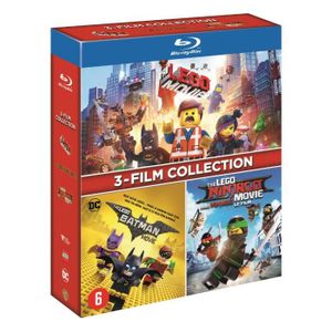 DVD SÉRIE Coffret Blu-Ray Lego 3 films : La grande aventure 