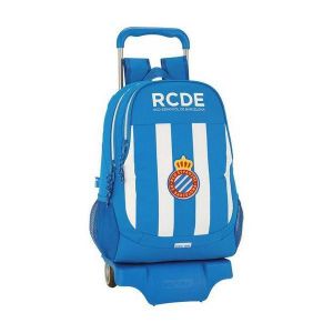 CARTABLE Cartable à roulettes 905 RCD Espanyol Bleu Blanc -