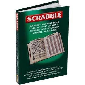 JEU SOCIÉTÉ - PLATEAU Jeu de plateau - Scrabble - Livre de scores classi
