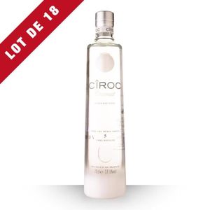 VODKA Lot de 18 - Ciroc Coconut - 18x70cl - Vodka
