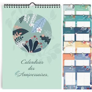 Calendrier Perpetuel Anniversaire Cdiscount