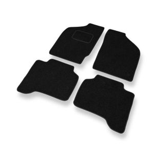 Triton Tapis de Sol Pour Mitsubishi L200 Triton 2014-2020 en TPE Noir Sol Specifique 4x 