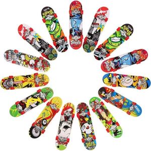 FINGER SKATE - BIKE  Mini Fingerboard Finger Skateboard - AUTREMENT - Blanc - Pour Enfant - 3,7*1*0,5inch9,5*2,5*1,3cm - Mixte
