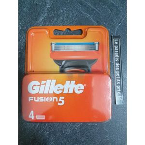 LAME DE RASOIR SEULE lame de rasoir ,4 lames de rasoir Gillette Fusion 5 , paquet scellé
