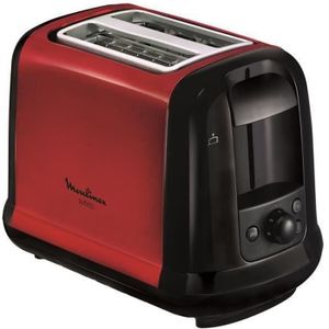 GRILLE-PAIN - TOASTER Grille-pain Subito MOULINEX - 2 fentes - Rouge - 7
