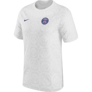 MAILLOT DE FOOTBALL - T-SHIRT DE FOOTBALL - POLO DE FOOTBALL Maillot Pré Match Paris PSG Gris 2023 Adulte