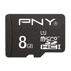 CARTE MÉMOIRE Carte mémoire microSDHC PNY 8GB STD. CLASS10 R 10M