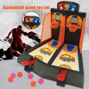 NOEARR Jouet de Basket-Ball de Bureau Mini Panier de Basket Mini Table de Basketball Jeux D/'arcade Game à 2 Joueurs Jeu de Société Interactif Jeu de Jouets de Catapulte pour Enfants