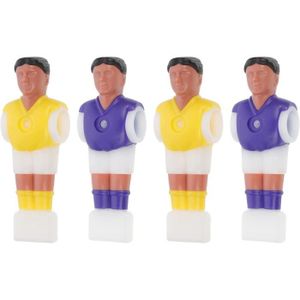 BABY-FOOT STOBOK Lot de 4 figurines de baby-foot pour homme - 1,4 m - Violet et jaune41
