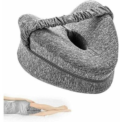Oreiller Ergonomique Pour Couple – Coussin Jambes En Mousse à Mémoire De Forme, Soulage Dos, Hanches Et Nuque, Idéal Pour Câlins Prolongés (Gris Chiné)