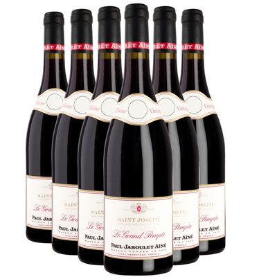 Paul Jaboulet Ainé Saint-Joseph Le Grand Pompée 2023 - Vin Rouge de la Vallée du Rhône (6x75cl)