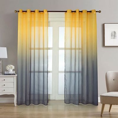 SUNLIMEI Rideaux Voilages 65 X 135 Cm Anti UV Decoration