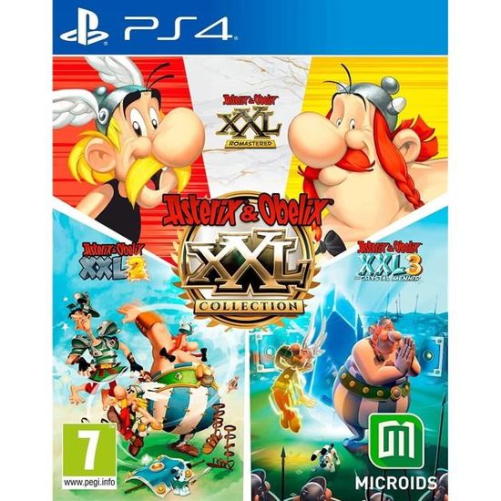 Jeu PS4 - Microïds - Astérix & Obélix XXL Collection - Action - En boîte - Blu-Ray