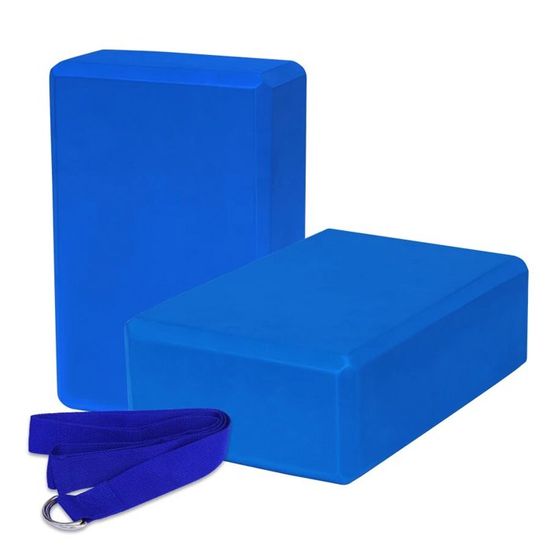 Blocs de yoga en mousse EVA - 7,6 x 15,2 x 22,9 cm - 2 blocs d'exercice standard en EVA haute densité pour l'entraînement, civière en mousse EVA - Équilibre avancé pour Blocs de yoga en mousse EVA - 7,6 x 15,2 x 22,9 cm - 2 blocs d'exercice standard en EVA haute densité pour l'entraînement, civière en mousse EVA - Équilibre avancé pour