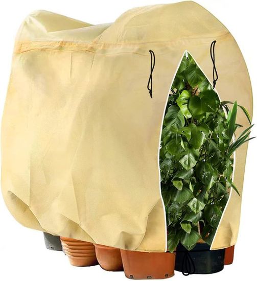 Sac Hiver 120x180cm Respirant Housse D'hivernage Pour Plantes Smtfcty - Lot De 2, 120 X 180 Cm, Avec Cordon Et Zip, Protection Anti-froid Lot Housses Plantes Extérieur Sac Hiver 120x180cm Respirant Housse D'hivernage Pour Plantes Smtfcty - Lot De 2, 120 X 180 Cm, Avec Cordon Et Zip, Protection Anti-froid Lot Housses Plantes Extérieur