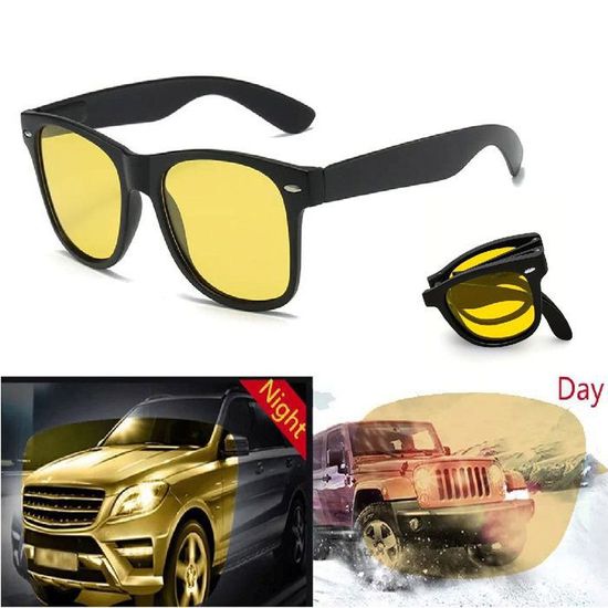 Lunette de conduite anti eblouissement nocturne nuit Cdiscount Auto
