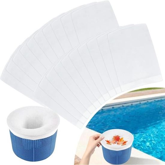 FOREHILL Chaussette Filtrante Piscine,Chaussettes De Skimmer De Piscine Filtrant Piscinepool Skimmer Sockspanier Decumoire De Piscine 20 84717659