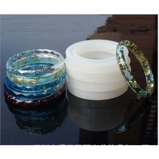 Résine époxy fournit des accessoires de résine pour la fabrication de  moules de bijoux artisanaux en résine de bricolage