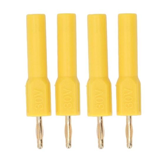 VBESTLIFE jeu de fiches banane Lot de 10 fiches bananes 2,5 mm en VBESTLIFE jeu de fiches banane Lot de 10 fiches bananes 2,5 mm en