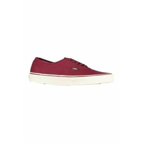 vans u authentic bordeaux