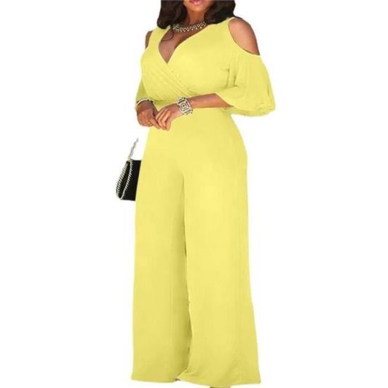 Combinaison Femme Tricot Chaud Col Haut - Pull Capuche Et Pantalon Large Élégant