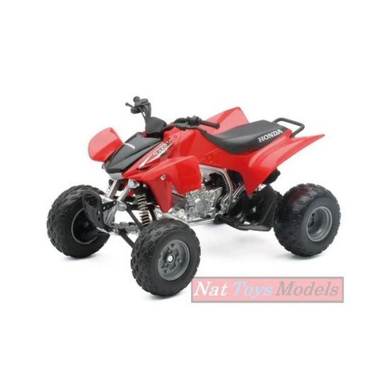 Quad Miniature New Ray Quad Honda TRX450R Miniature New Ray - Échelle 1:12 - Coloris Aléatoire - Collection Figurine Quad New Ray