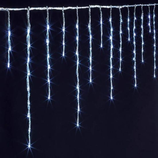 Guirlande Lumineuse LED Extérieure – Tube 10 M Blanc Froid – 8 Effets Lumineux – Fééric Lights