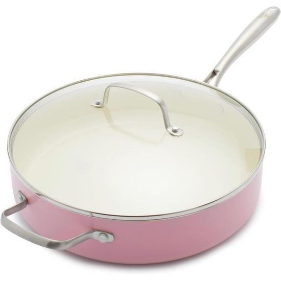 Sauteuse Antiadhésive Céramique Made In Cookware - 26 Cm - 5 Plis - Compatible Induction Et Four - Fabriquée En Italie - 3