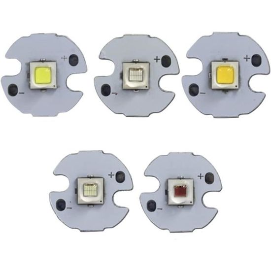 190x Supports Douille LED 5mm - Uxcell G13-F04 - Argent - Pour Ampoule Diode