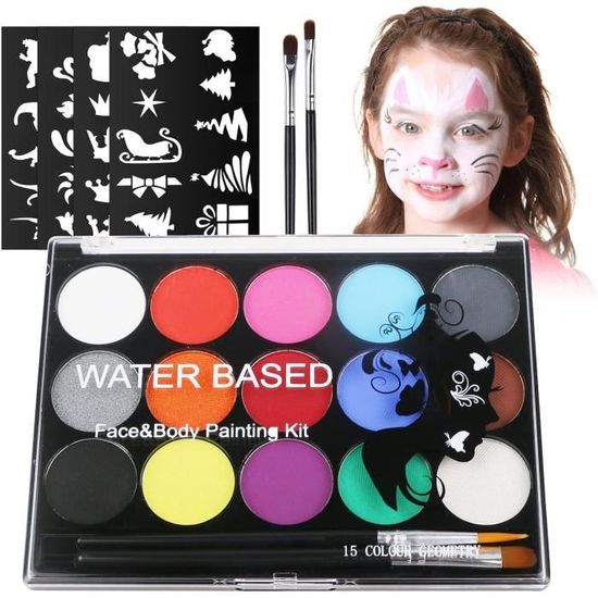 CONFO 1PCS Kit de Maquillage Enfant Boîte Cosmétique Lavable Palette  Eyeshadow pour Enfants Palette d'ombres à paupières - Cdiscount Au quotidien